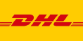 Gelbes DHL Logo