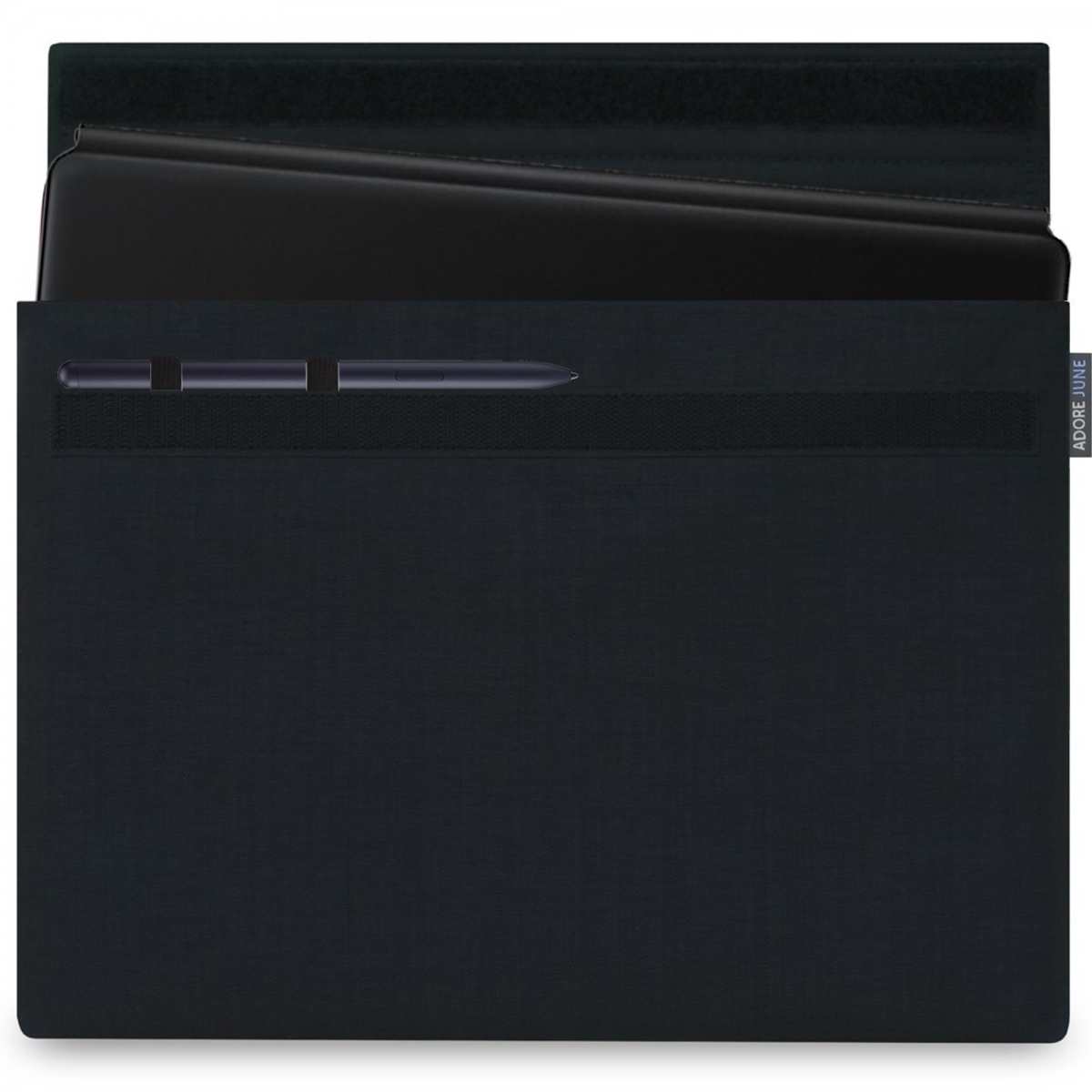 Adore June 12.4 Pulgadas Classic Negro Funda Compatible Con Galaxy Tab