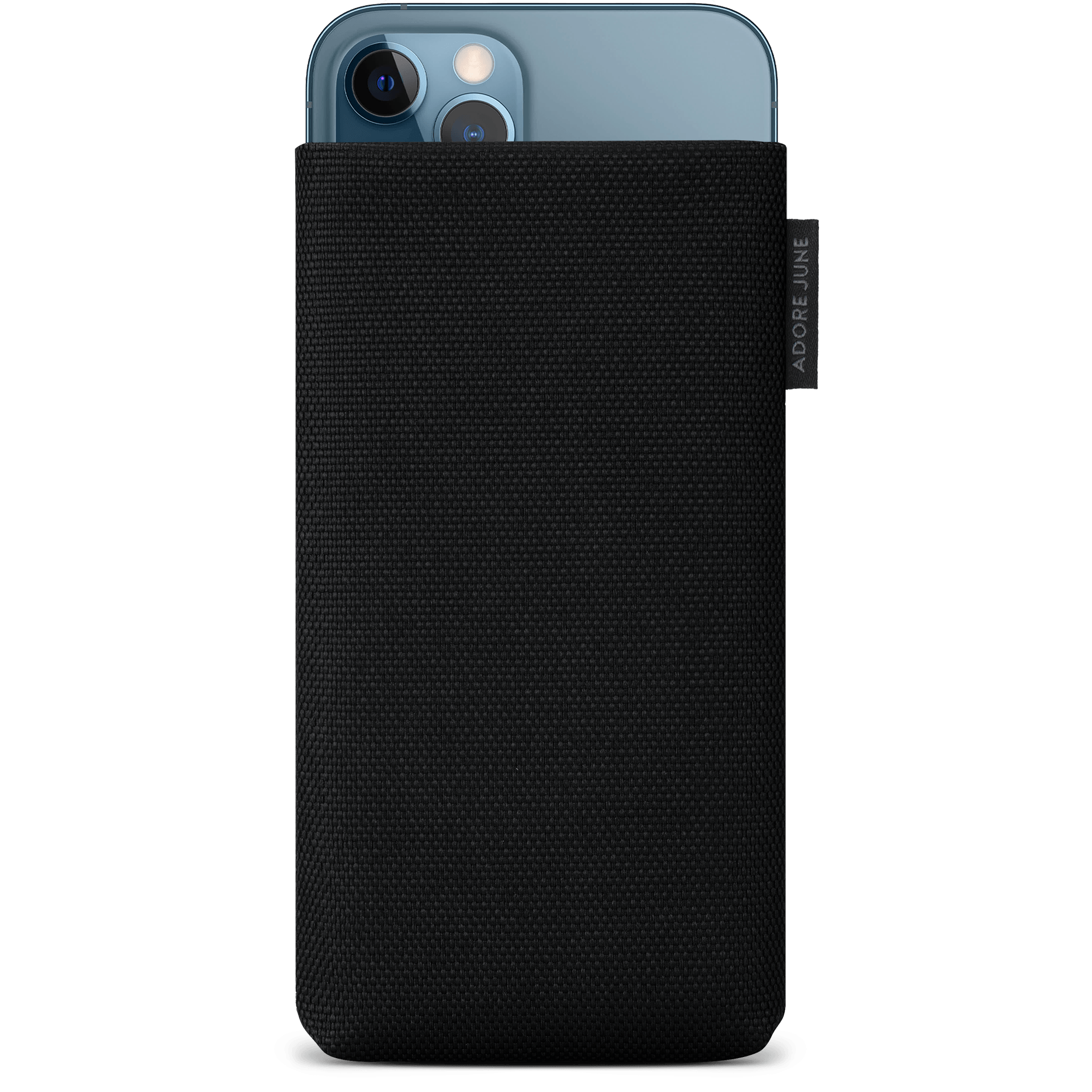 Custodia IPhone 16 Pro Max Adore June - Tessuto Riciclato Blu - Foto 2